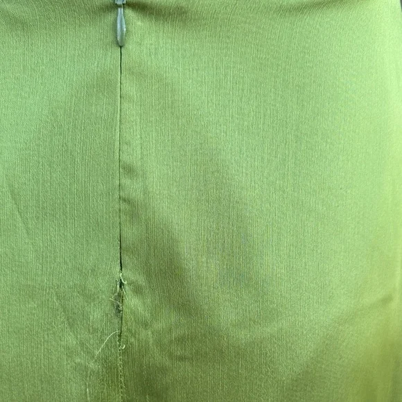 Bari Jay Strapless Lettuce /Lime Green Gown XS - Picture 4 of 9